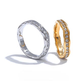 Ellis Sparkly Thin Ring – Dainty & Water-Resistant Jewelry | Huna Jewelry