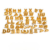 Charlie A-Z Initial Stud Earrings – Minimalist & Tarnish-Resistant | Huna Jewelry