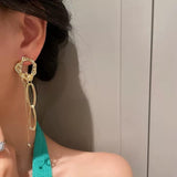 Lava Tassel Earrings – Geometric Statement Jewelry | Huna Jewelry
